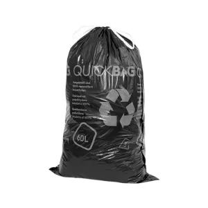 Sac à déchets 60L. Quick-Bag rlx de 10sacs